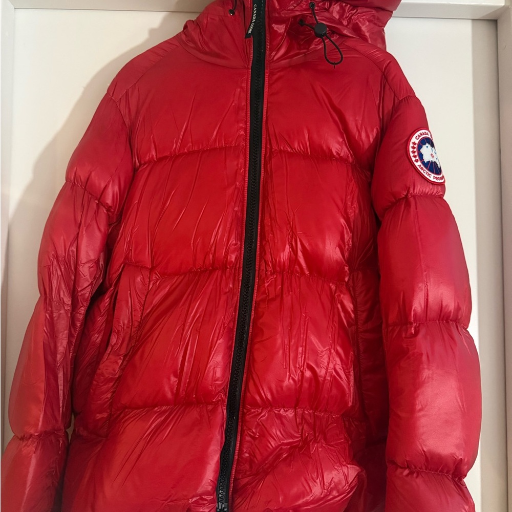 Canada Goose Red Crofton Puffer Jacket